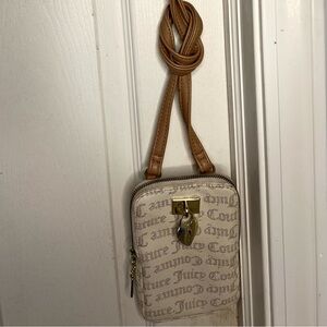 Juicy couture cross body phone purse